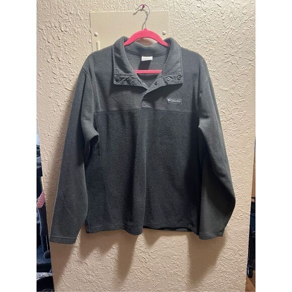 Columbia Fleece 2 Tone Pullover Mens Size XL - Picture 1 of 8